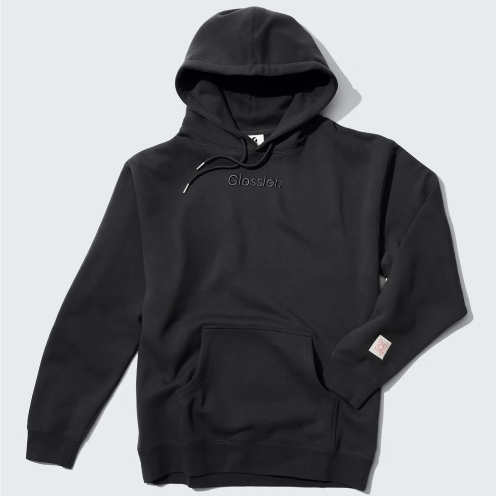 NWT✨ Glossier NYC Embroidered Hoodie